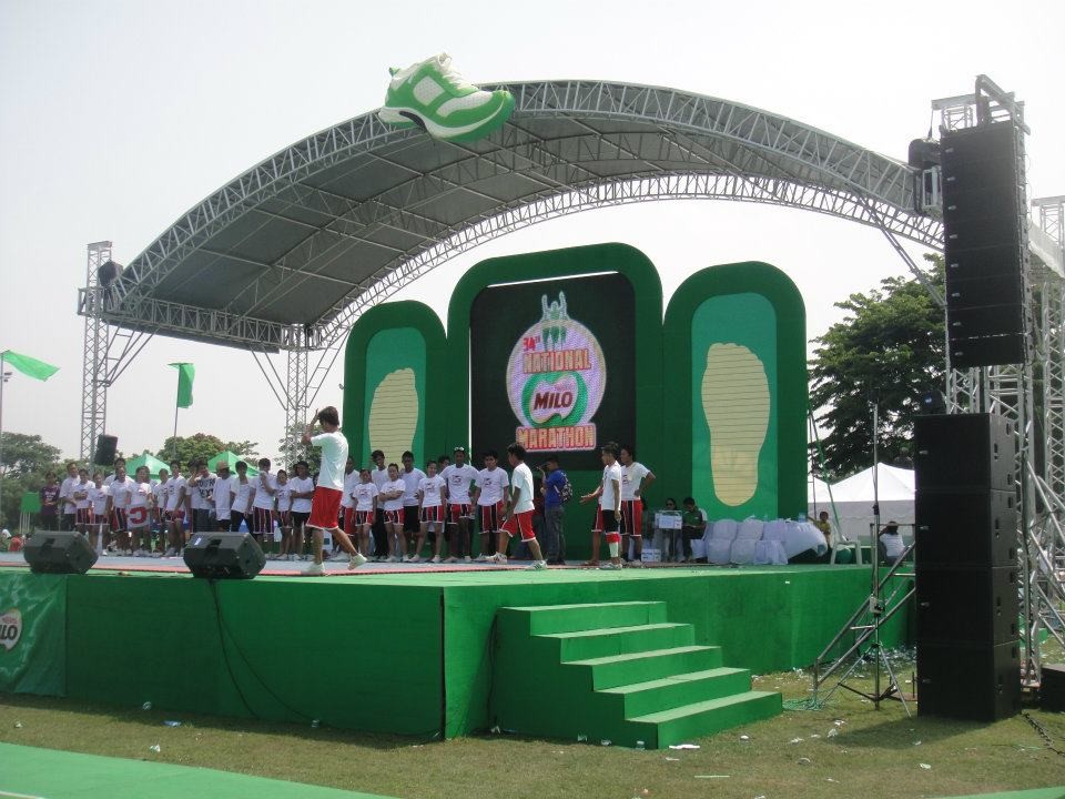 Customer Design 4 Pillars True Project Stage Lighting Truss 6x6 x 6 M Fixed Height Roofing with High Loading