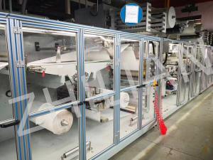 Five Layers Nursing Sheet Under Pad Machine 800mm Width