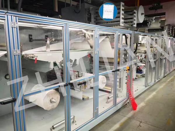 Quality Five Layers Nursing Sheet Under Pad Machine 800mm Width for sale