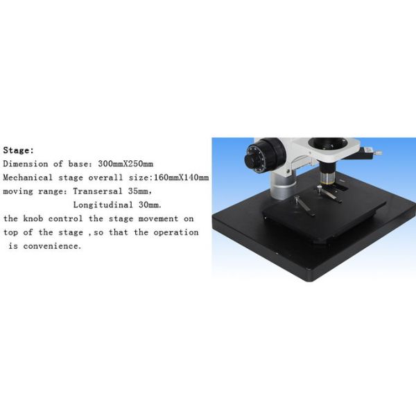 DIC Infinity Optical System Digital Metallurgical Industrial Microscope with LED Illumination