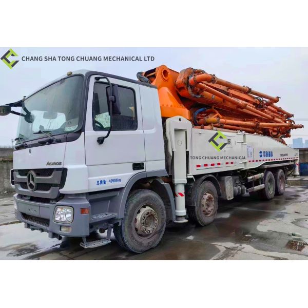 Zoomlion Heavy Industries Second Hand Concrete Pump Truck Remanufactured 52m