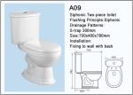 Hot Sale Popular Sanitary Ware Suit Bathroom Two Piece Toilet Bowl Pedestal Sink