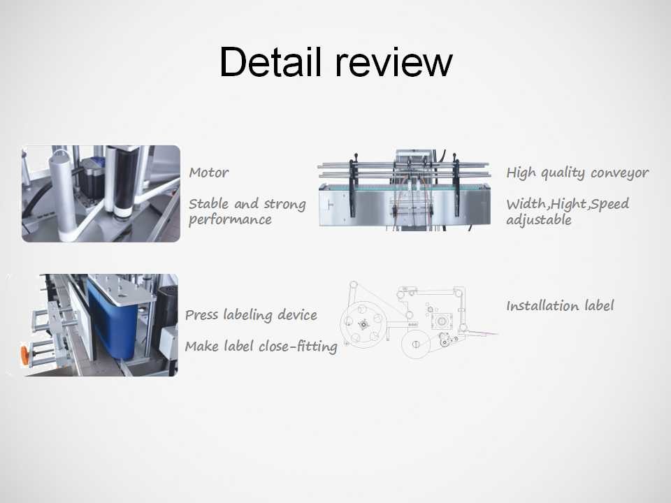 Food Round Bottle Labeling Machine , Automatic Sticker Labeling Machine