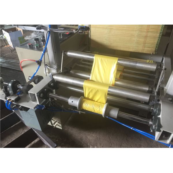 Continuous Rolled Plastic Bag Maker , Carry Bag Manufacturing Machine 2.5KW Power