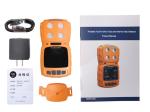 Zetron 4 In 1 Portable Multi Gas Detector H2S O2 CO EX IP65 200g Compact Easy