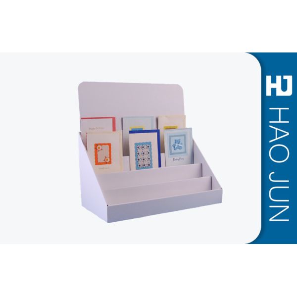 Cardboard Point Of Sale Display For Magazine Poster , Corrugated Display Boxes