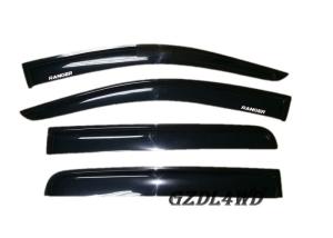 China Black Ranger T6 Car Window Sun Visor Acrylic Plastic With High Polished / Shining wholesale