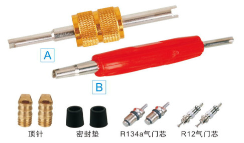 First-Class 134A Pressure gauge set, metal handle, explosion-proof bottle opener 2196 pipe pressure 600PSI-3000PSI
