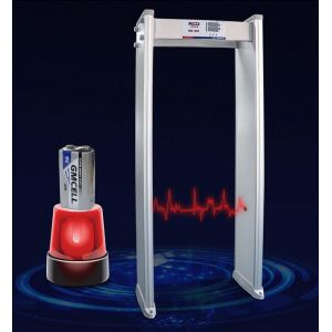 Walk Through Disinfection Door With Body Temperature Measuring Function