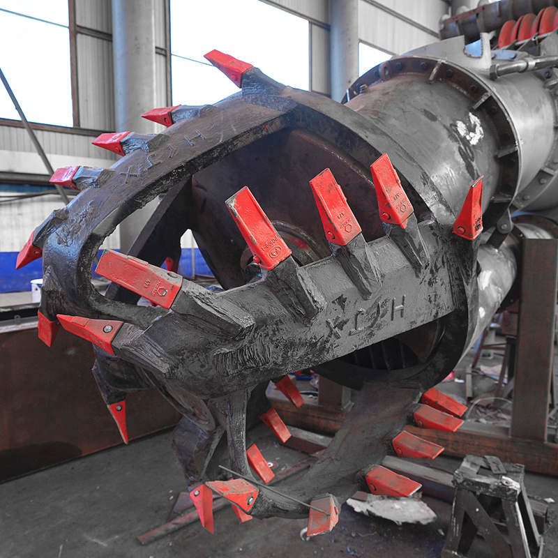 River Sand and Mud Hydraulic Suction Dredger with Cutter Head