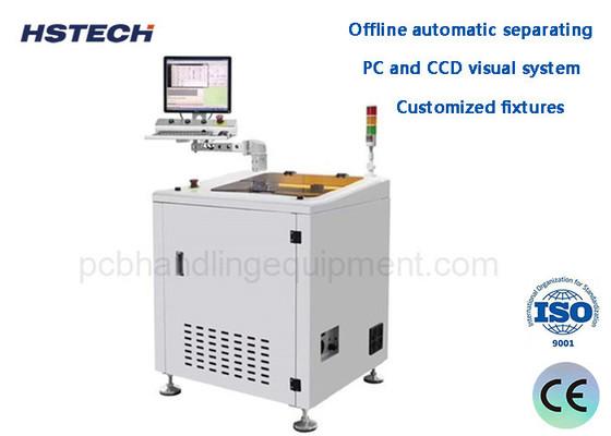 Quality PC And CCD Visual System Customized Fixtures Offline Automatic Separating Offline PCBA Depaneling Router HS-AR-7 for sale