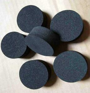 China Black Round Rubber Foam Closed Cell ECO Friendly EN71 For Kids wholesale