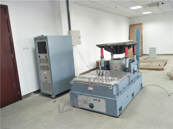 120kg load Vibration Table Testing Equipment For Battery Package Meets IEC62133 Stardard