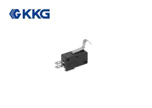 CQC Micro Limit Switch With Roller 2 Pin , PBT Momentary Lever Switch
