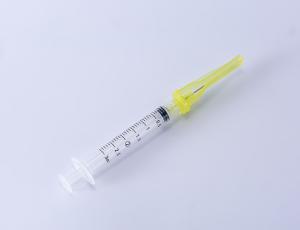 Medical Vaccine Use 3ML Syringe Luer Lock With Safety Needles
