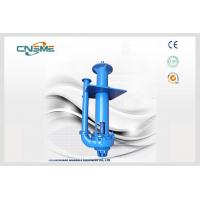 China 6 Inch Cantilever Vertical Tank Sump Pump For Mineral Processing , Shaft Length 1800mm for sale