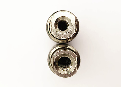 Industrial Stainless Ball Joint M6 Assy Yellow Zinc Plated Surface Customized Size