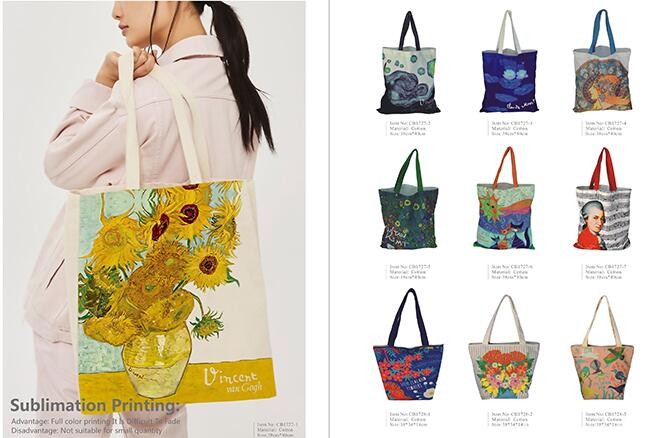 Custom silk screen printed Cotton material handle style blank natural cotton canvas bag without logo bagplastics bagease
