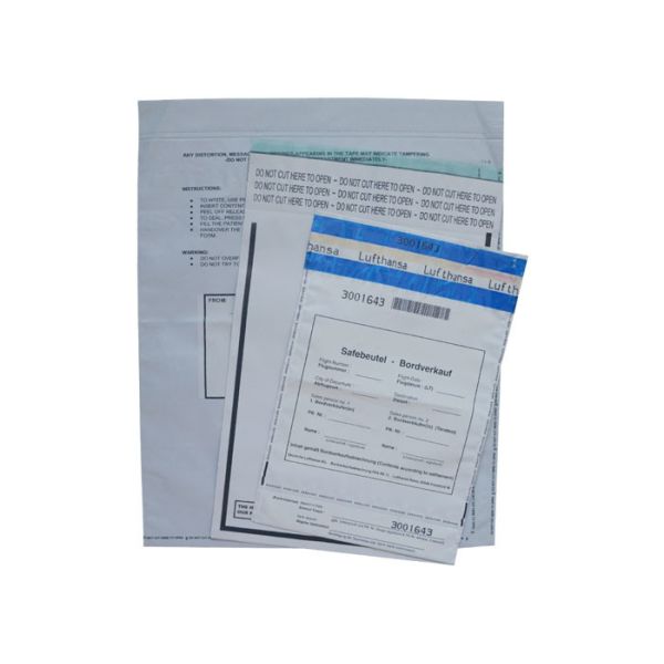 Custom Printing Plastic Tamper Evident Bag Express Courier Mail Security Bag