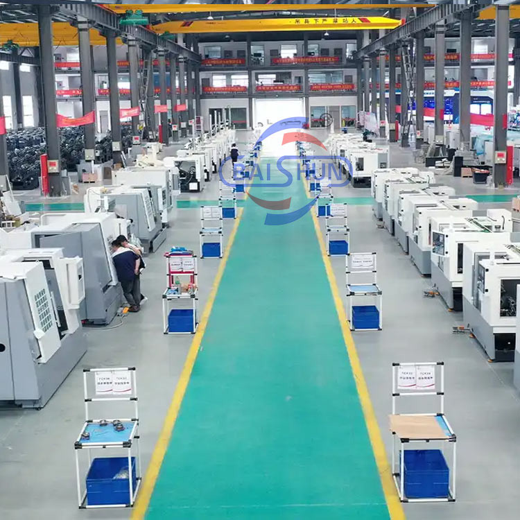 Small Cnc Lathe Slant Bed Machining Center For Metal Working