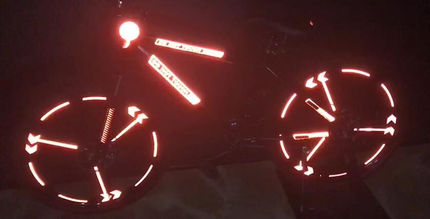 Balance Bike Reflective Stickers Warning Riding Accessories