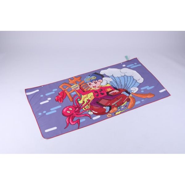 200gsm Polyamide Printed Beach Towel Sand Prevention Polyester