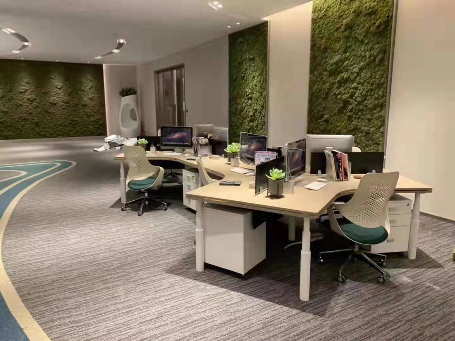 Changeable Modern Fine Workmanship Plastic Office Chair for Movable Computer Desk