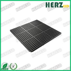 China Durable Splicable ESD Rubber Mat / Anti Static Floor Mat Patented Ventilated Design on sale