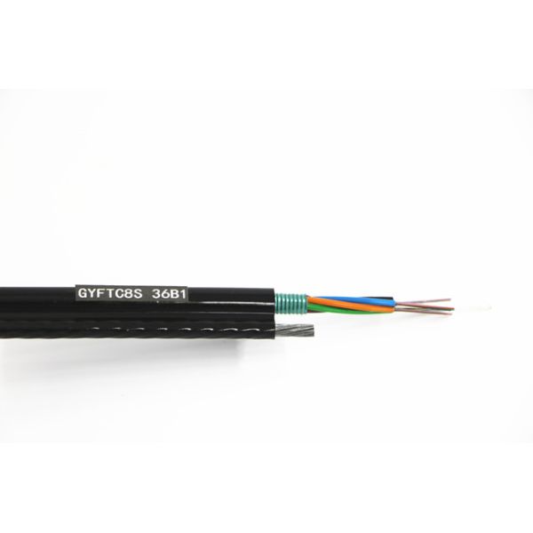 Figure 8 Fiber Optic Cable Steel Wire Stranded Self Supporting Aerial For LAN communication