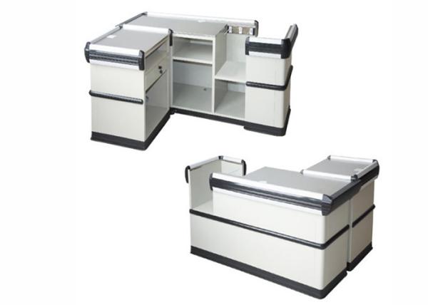 Quality Modern Cash Register Checkout Counter With Firm And Stable Structure for sale