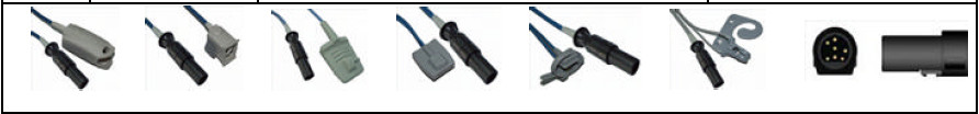 Datex Ohmeda Reusable Reusable Spo2 Sensors With 7Pin or 8J Connector