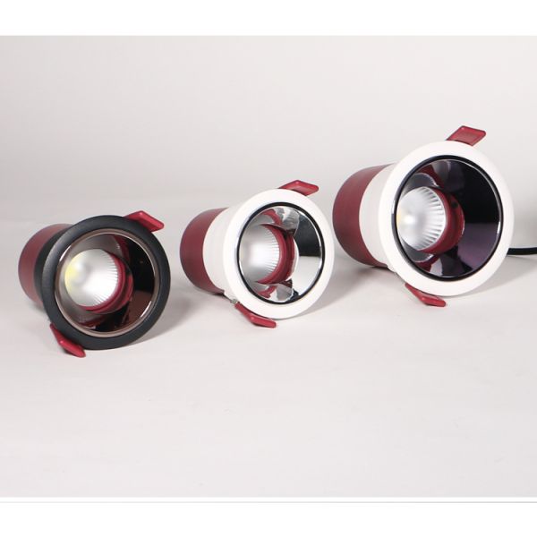 12W COB LED Ceiling Downlight With Low Glare Lens