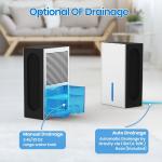 2.4 L Intelligent Portable Dehumidifier With Drain Hose▕ DN-610
