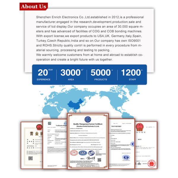 Small-Sized 0.42 0.85 0.96 Inch TFT LCD Module with SPI Interface and Touch Screen Display