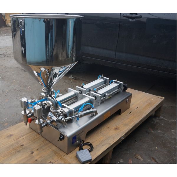 small paste filling machine