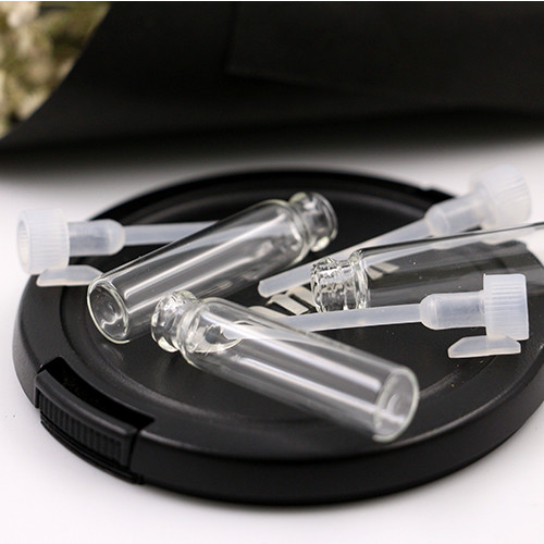 glass 2 ml Perfume sample tube trial bottles