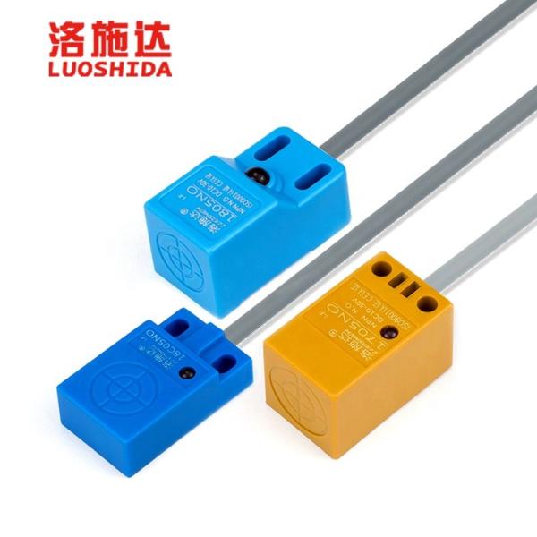 Quality LUOSHIDA Square Inductive Proximity Sensor 12V / 24V DC Q17 Q18 Q18C Size ABS Housing for sale