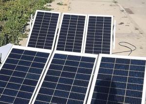 China 100w Off Grid Solar System Monocrystalline Silicon Solar Panel 24V ABS Material wholesale