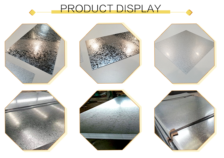 SGCC Galvanized Steel Sheet Plate DC01 Patterned Rolled 600mm-1250mm