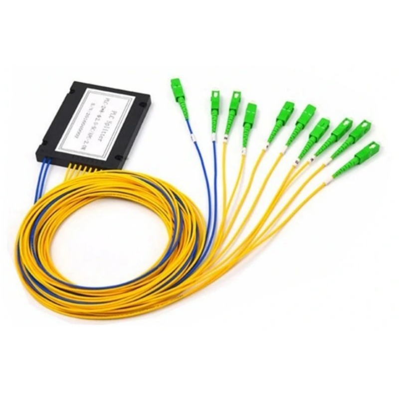 1X5 Single mode Fiber Optic FTTR PLC Splitter Cassette for Upc/APC Endface Connector