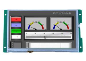ARM Core Smart TFT HMI Display Panel 450cd/M2 Man Machine Interface