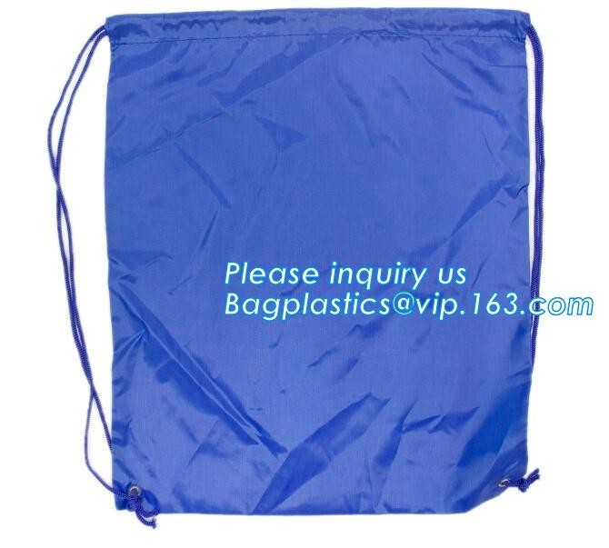 Cheap Custom Wholesale Promotion Canvas Cotton Drawstring Bag, Waterproof Mini Nylon Polyester Drawstring Bag bagplastic