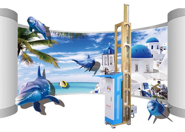 Quality Zkmc Wall 3d Printing Machine Multispeed Adjustable With Picture Texture Lifeful for sale