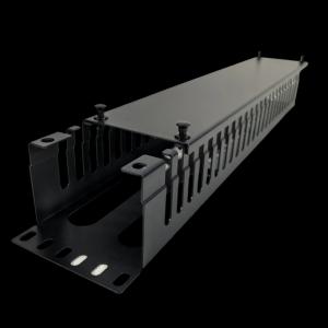 Efficient Metal Cable Management Rack with Innovative Latch Design