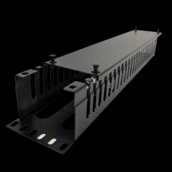 Quality Efficient Metal Cable Management Rack with Innovative Latch Design for sale