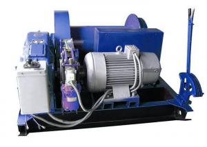 China Electric Mine Machine With Grooved Sleeve  , Windlass Machine With Winch Controller wholesale