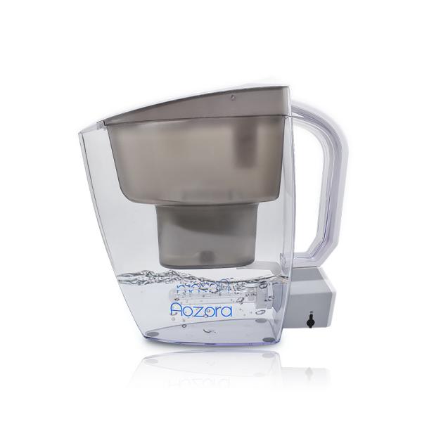 Quality UV Lamp Disinfection Alkaline Water Filter Pitcher With Multiple Purify Filter for sale