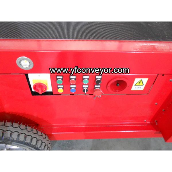 Auto Walking Container Loading Unloading Conveyor