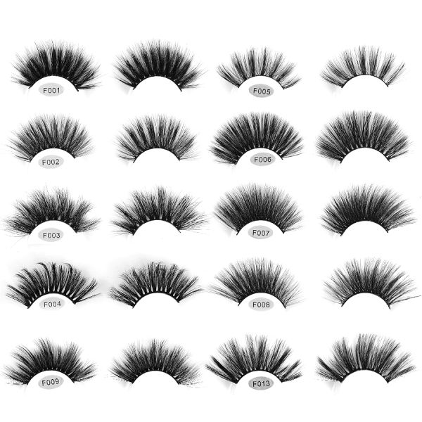 Synthetic Fiber Cotton Band Silk False Lashes Natural Black