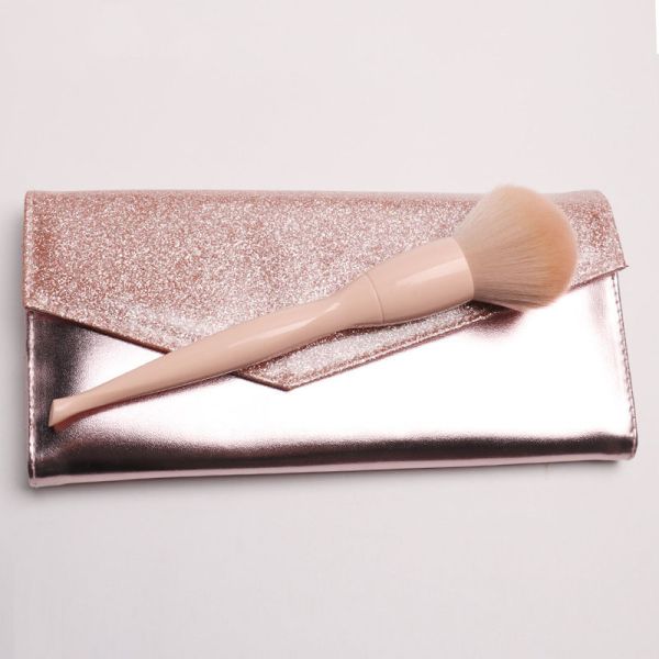 Aluminum Handle Professional Makeup Brushes Superb Ability To Hold Powerder